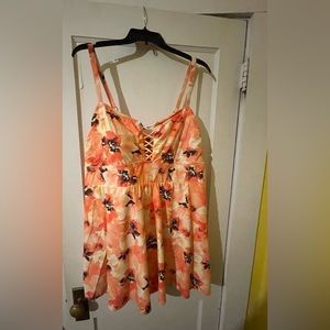Torrid swimsuit dress size 4
